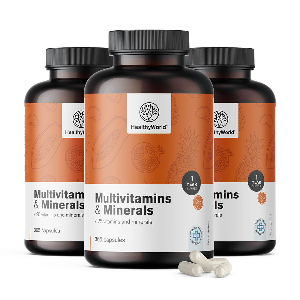 Multivitamini in multiminerali - Multiwitaminy i multiminerały