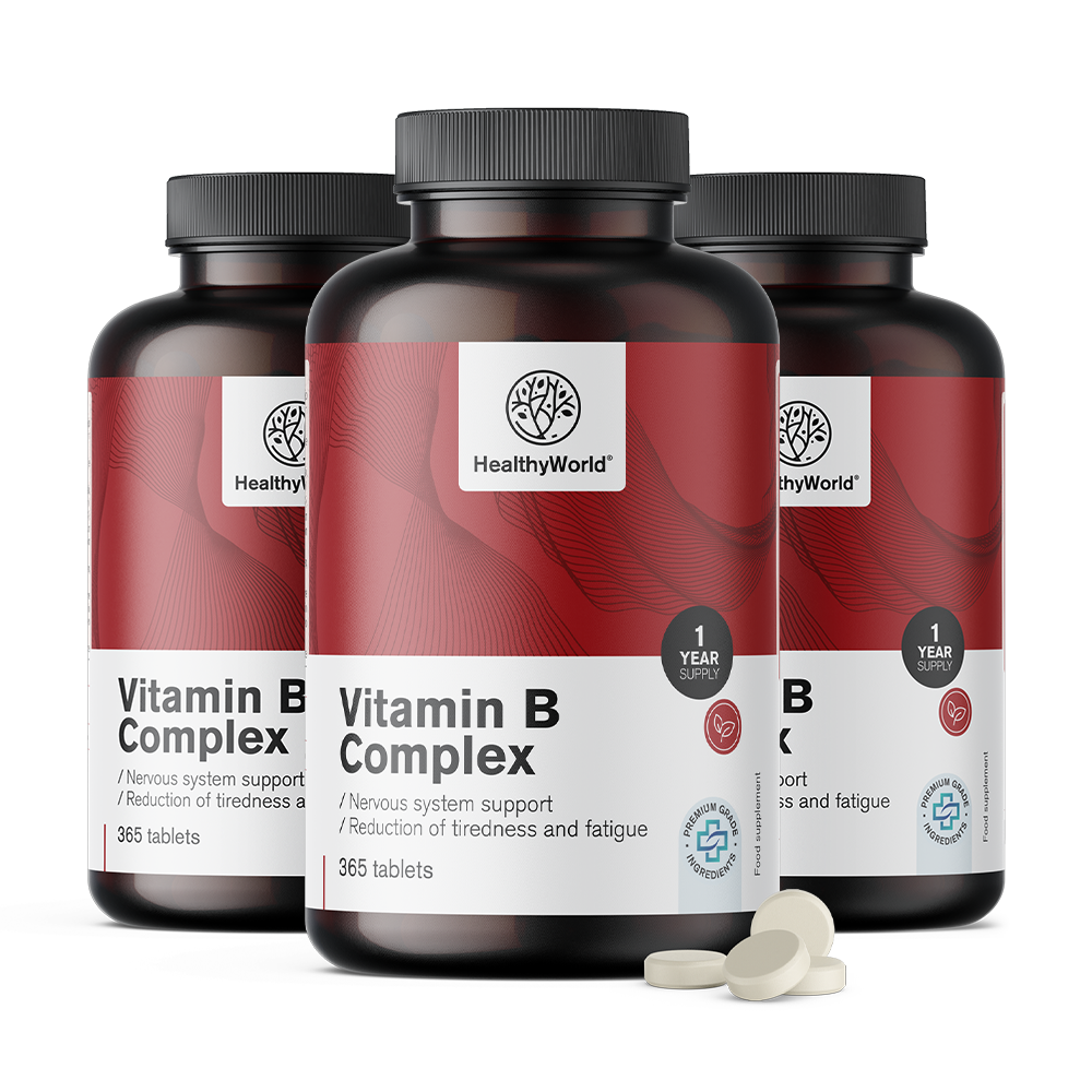Witamina B-kompleks z wszystkimi witaminami B