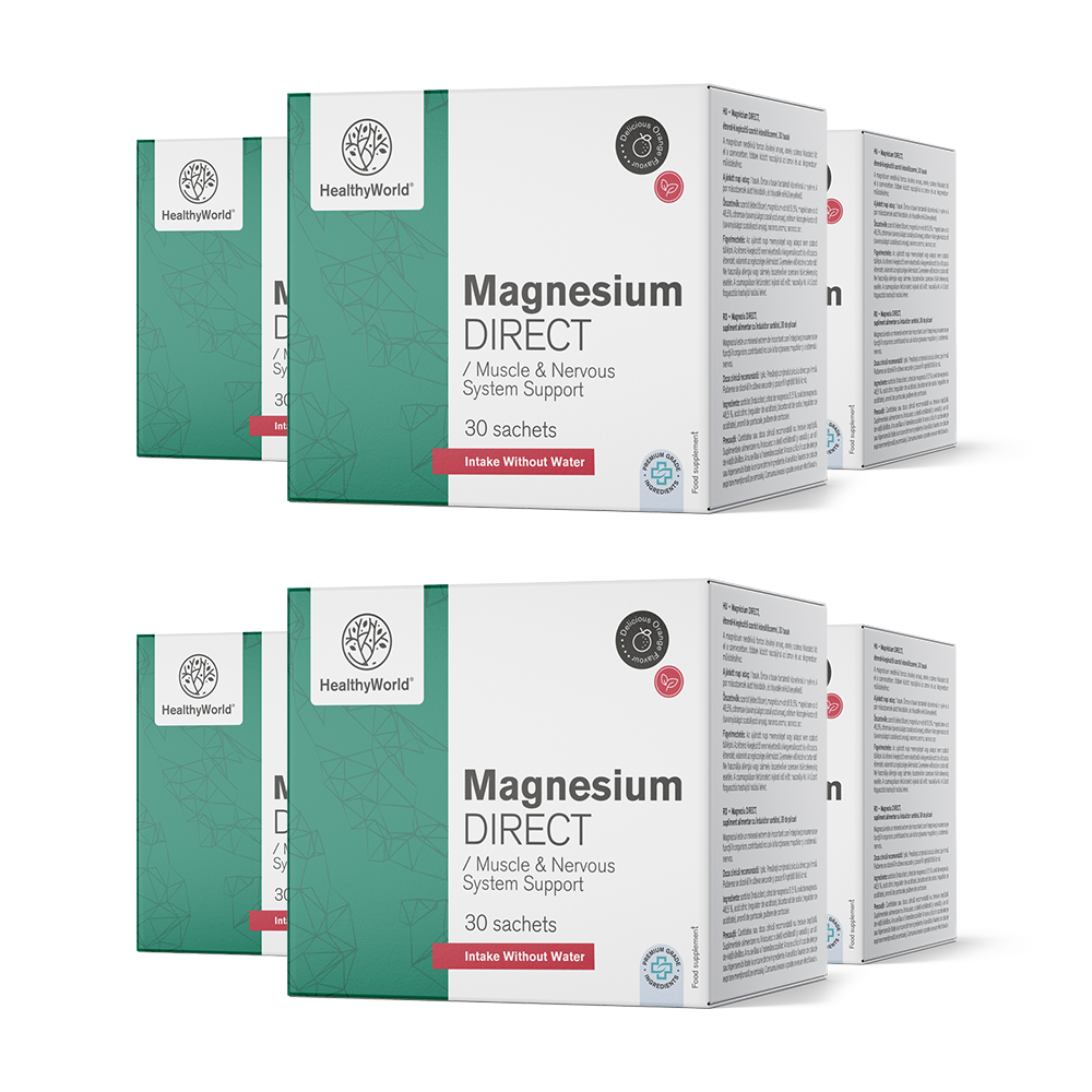 Magnez DIRECT 400 mg z aromatem pomarańczy