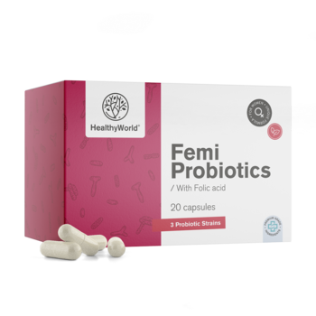 Femi Probiotics - dla kobiet, 20 kapsułek