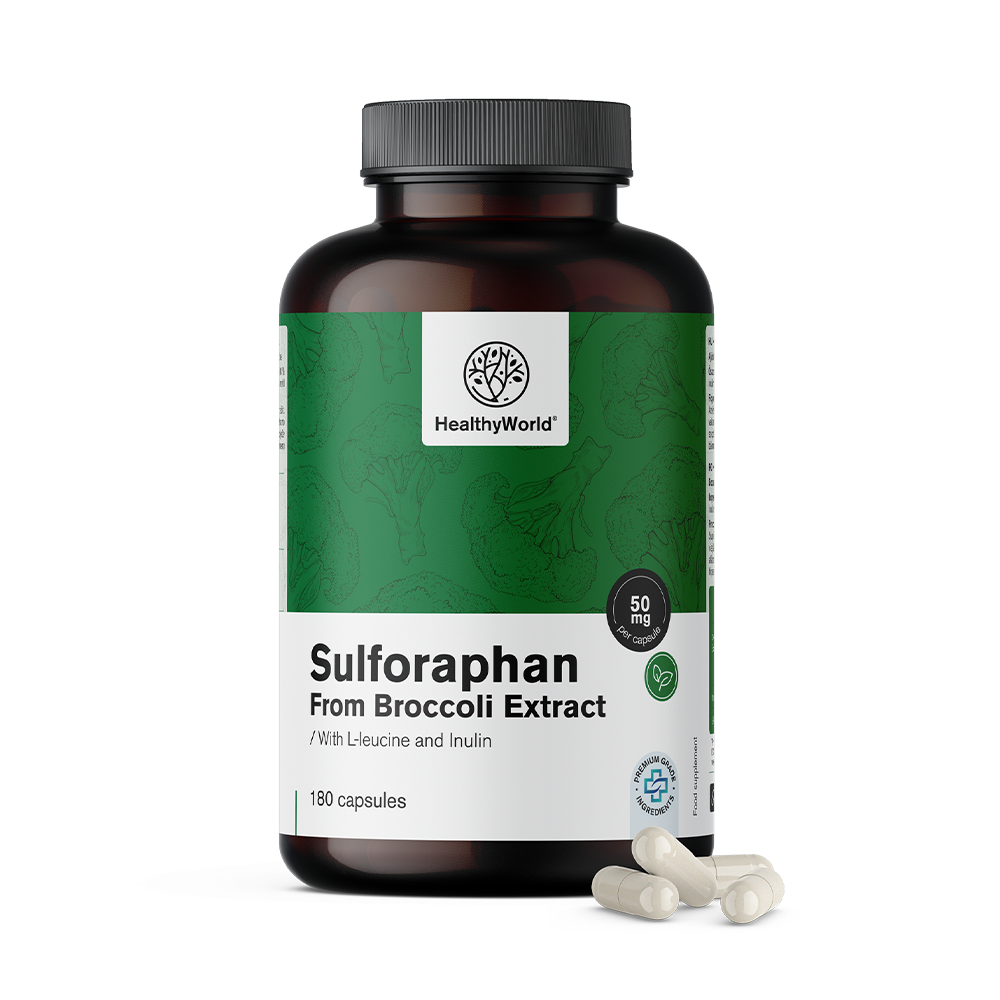 Sulforafan – z ekstraktu brokolija 50 mg