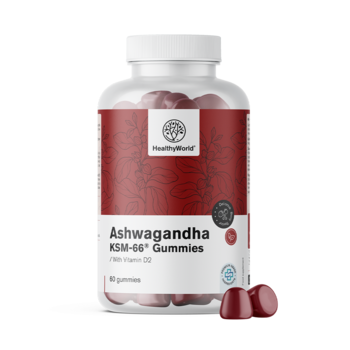 Ashwagandha KSM-66 300 mg, 60 żelek