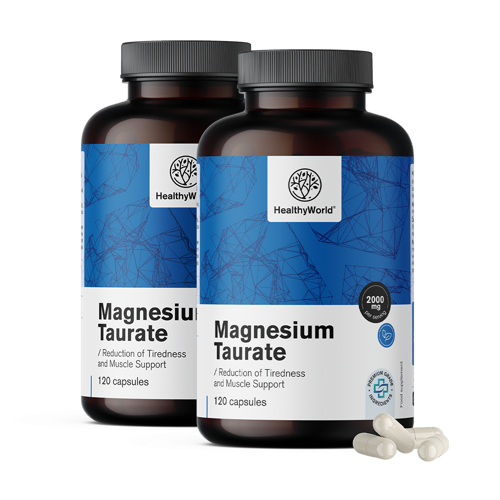 Taurynian magnezu 500 mg