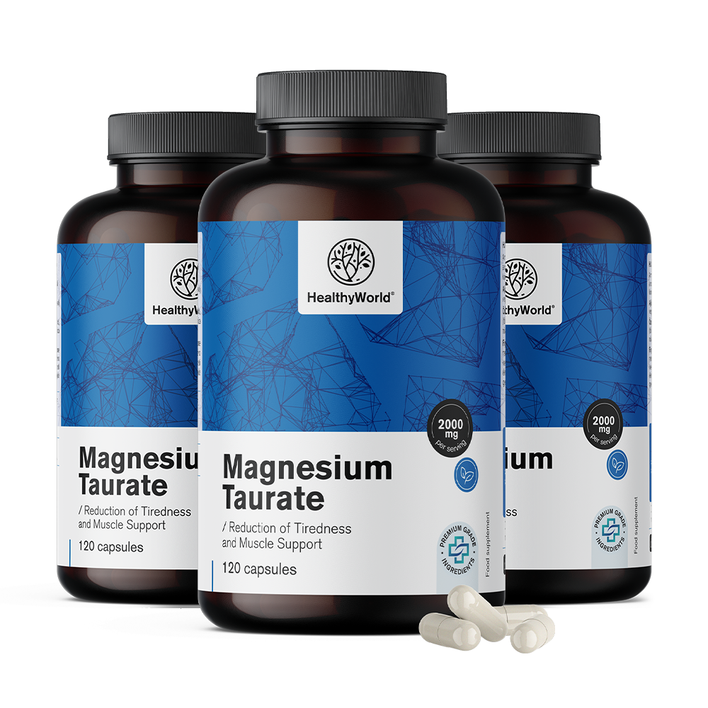 Taurynian magnezu 500 mg