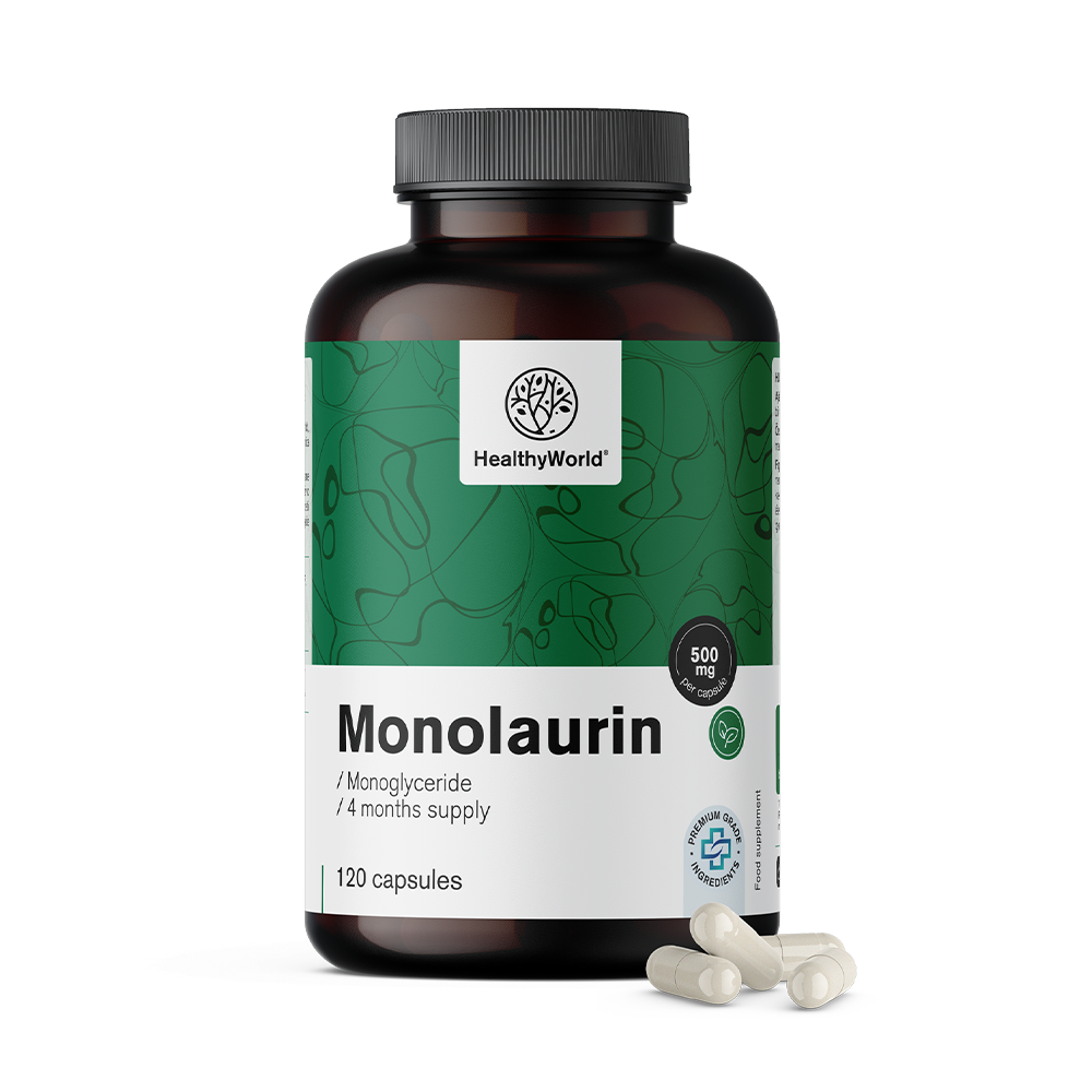 Monolaurin 500 mg w kapsułkach