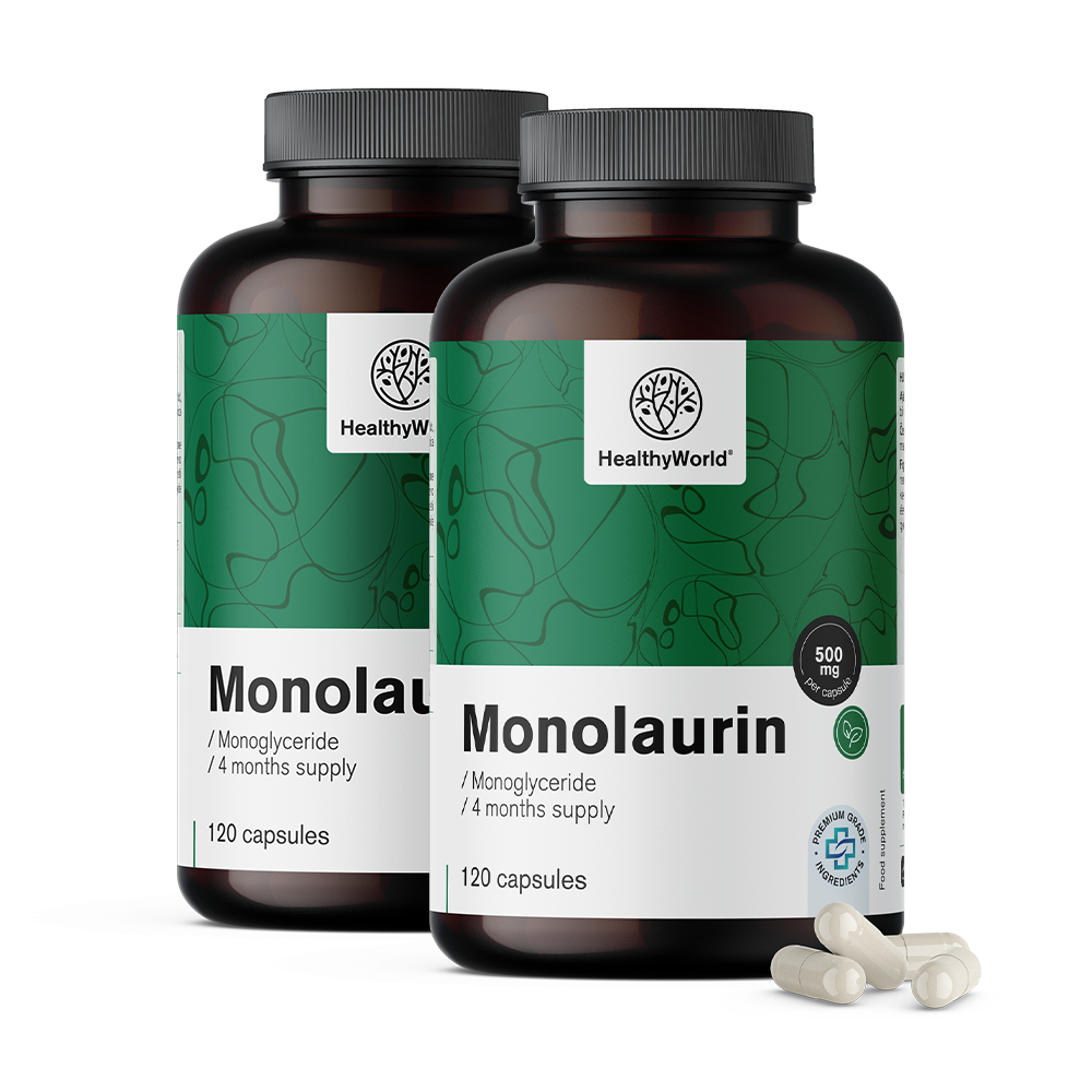 Monolaurin 500 mg w kapsułkach