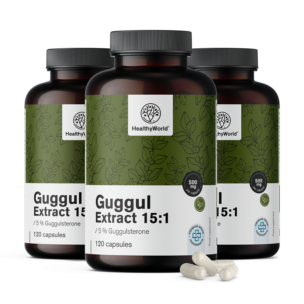 Guggul 500 mg - wyciąg 15:1