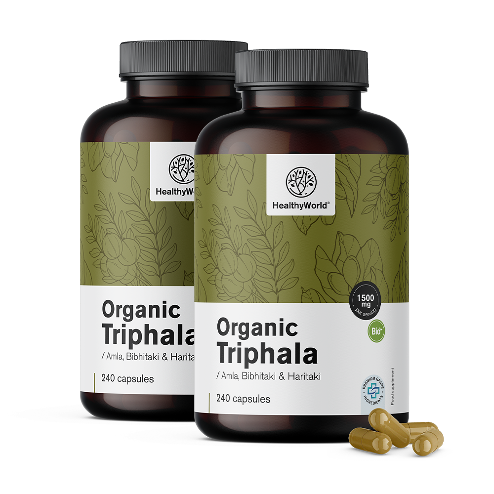 BIO Triphala w proszku.